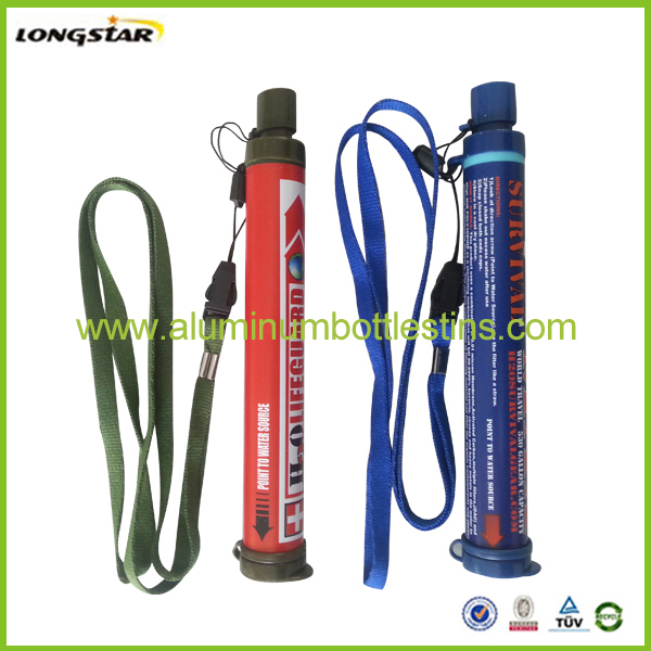 1000L personal water filter with logo printing