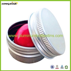 15ml aluminum cream jar 15g aluminum tin for shea butter