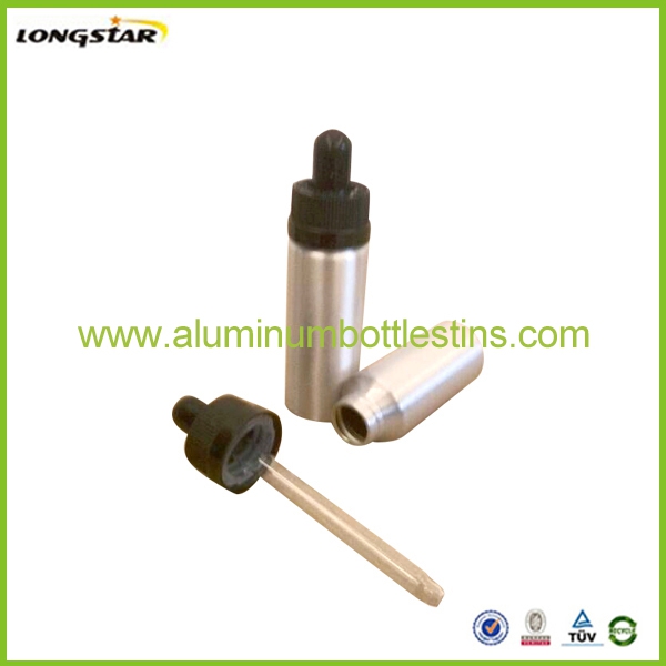 20ml aluminum dropper bottle