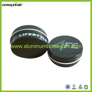 1 oz aluminum tins 30ml/g aluminum jar black color