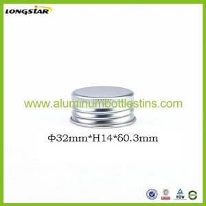 32mm aluminum cap