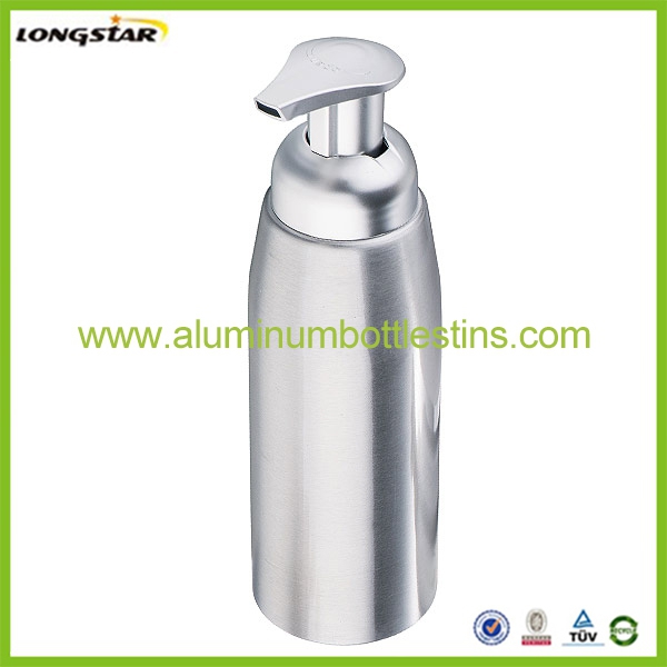 350ml aluminum bottles with foam pump for bath