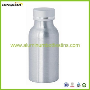50ml aluminum bottle with cap