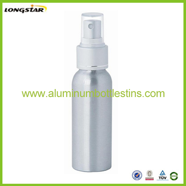 80ml aluminum bottle with mist spray