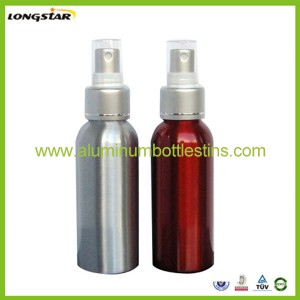 aluminum bottle for personal care