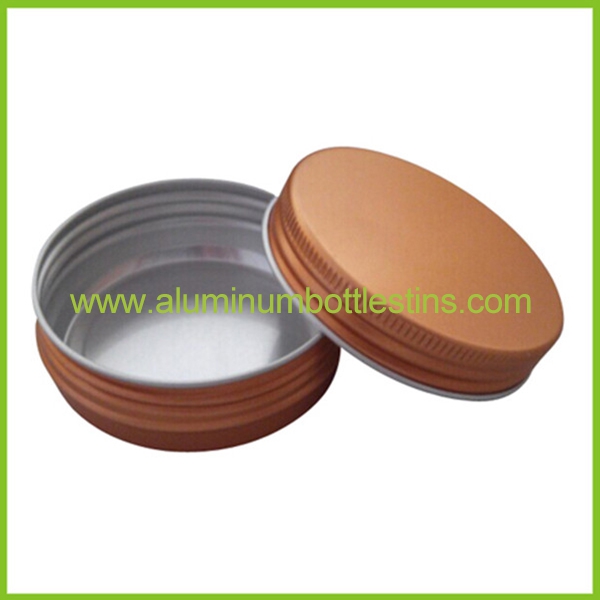 aluminum cosmetic jar