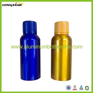 aluminum fragrance bottle
