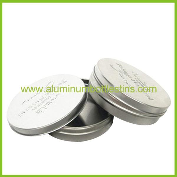 aluminum hair wax jars