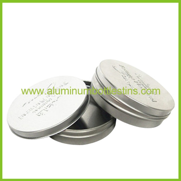 aluminum hair wax jars