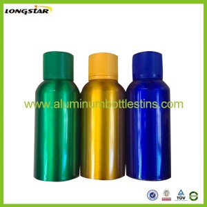 aluminum oil bottle
