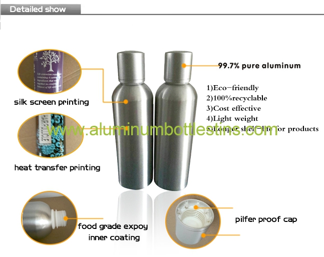 aluminum vodka bottles