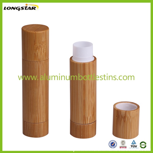 bamboo lip balm wax tubes