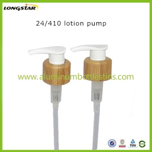 24/410 bamboo lotion pumps